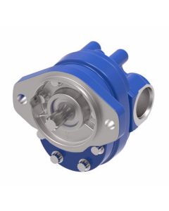 Series 26 Gear Pump, 0.58 cu in/rev, 2-Bolt SAE A Mounting Flange, 9 Tooth SAE A Splined Shaft, SAE-12 Side Inlet, SAE-10 Side Outlet Ports, CW Rotation. 
