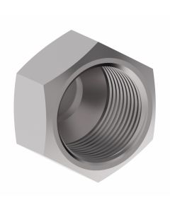 Brass Adapter, 0.38 Inch Male SAE 45 deg Flare Cap