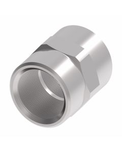 Steel Adapter, 3/4-14 Female NPT To 3/4-14 Female NPT, Straight