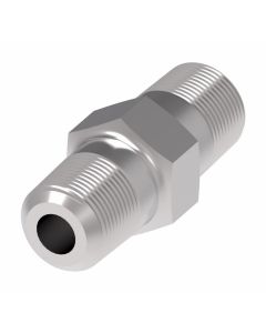 Steel Adapter, 1-1/2-11-1/2 Male NPT To 1-1/2-11-1/2 Male NPT, Straight