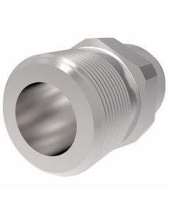 Steel Adapter, 1/2-14 Male NPT To 1-1/16-12 Male JIC 37 deg Flare, Straight