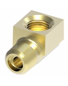 DANFOSS / EATON BRASS ADAPTER. Brass. 42Inverted Flare to Pipe. -06