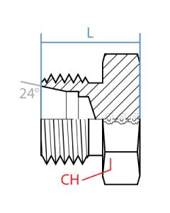 Din Metric Tube Plug Heavy