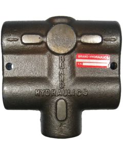 Proportional Flow Divider With Free Reverse Flow,  Ports, 16-30 GPM Inlet Flow Range, 50:50 Outlet Flow Ratio