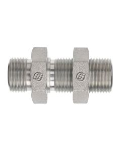 06MFS-06MFS BULKHEAD UNION W/LOCKNUT