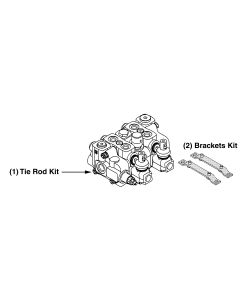 SD6 Series Walvoil Tie Rod Kit. For Walvoil SD6-SER