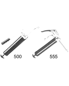 Heavy Duty Grease Gun, 10000.00 PSI Rating, 21.0 Strokes Per oz