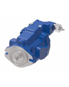 Medium Duty Mobile Piston Pump, 4.21 cu in/rev, 2-4-Bolt SAE C Mounting Flange, 14T SAE C Splined Shaft, Pressure Compensated Load Sense Control, Compact, lighweight durable aluminum|Numerous shaft options|Auxiliary mounting flange available