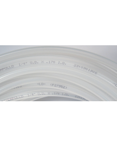 Polyethylene Tubing, 0.25 OD, 0.04 Thick, 0.17 ID, Up To 200.00 PSI