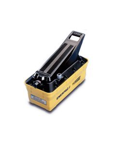 Turbo II Air Hydraulic Pump, Hand/Foot Operated 3/3 Treadle Valve, 127 in3 Usable Oil, For use with Single-Acting Cylinders