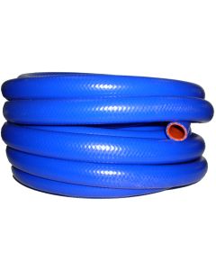 Silicone Rubber Blue Heater Hose,  Inch OD,  Inch ID