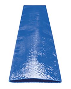 PVC Water Discharge Blue Layflat Hose, 6 in Inch ID, Up To 40.00 PSI