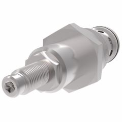 RV5-16 SeriesPilot-Operated Relief Cartridge Valve, 500-3000 PSI Screw Adjustment