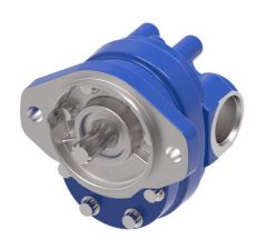 Series 26 Gear Pump, 0.84 cu in/rev, 2-Bolt SAE A Mounting Flange, 3/4 St.Keyed x 1-1/4 long Shaft, SAE-16 Side Inlet, SAE-10 Side Outlet Ports, CW Rotation. 