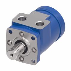 H Series Geroter Motor, 2.20 cu in/rev, 4 Bolt Mounting Flange, 1 in. Straight Keyed Shaft, 1/2 NPT Ports, Compact yet powerful|Extended bearing life|Increased shaft seal