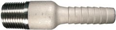 Stainless Steel Medium Shank Combination Nipples, Male NPT