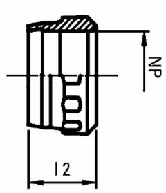Steel Metric Flareless Profile Rings