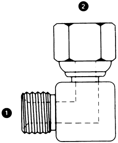 Steel Adapters, Male BSPP (British Parallel) To Female BSPP (British Parallel) Swivel, 90 deg Elbow