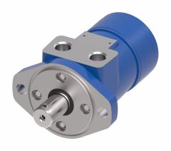 H Series Geroter Motor, 14.10 cu in/rev, 2 Bolt Mounting Flange, 1 in. Straight Keyed Shaft, 1/2 NPT Ports, Compact yet powerful|Extended bearing life|Increased shaft seal