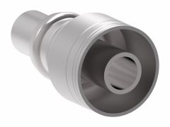 Global TTC 1 & 2 Wire Braid Steel Crimp Fitting,  Inch Male STC (Snap To Connect), -04 Hose, Straight