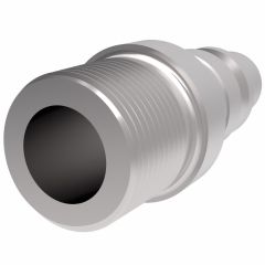 1000/400/500 Series MIL-C-4109 Industrial Interchange Air Quick Disconnect, Male Half, -08 Coupling, 1/2-14 Male NPT