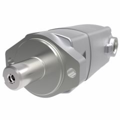 2000 Series Geroler Motor, 18.70 cu in/rev, 2 Bolt SAE A Mounting Flange, 1-1/4 in. Straight Keyed Shaft, 1-1/16-12 St.Thd. O-Ring Ports, Ports 180° Apart