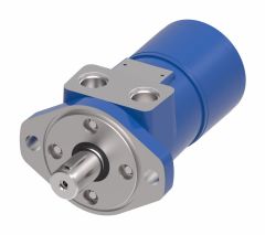 H Series Geroter Motor, 22.60 cu in/rev, 2 Bolt Mounting Flange, 1 in. Straight Keyed Shaft, 7/8-14 St.Thd O-Ring Ports, Compact yet powerful|Extended bearing life|Increased shaft seal