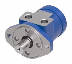 H Series Geroter Motor, 2.80 cu in/rev, 2 Bolt Mounting Flange, 1 in. Straight Keyed Shaft, 1/2 NPT Ports, Compact yet powerful|Extended bearing life|Increased shaft seal