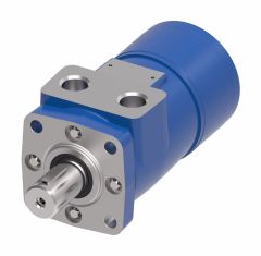 H Series Geroter Motor, 17.90 cu in/rev, 4 Bolt Mounting Flange, 1 in. Straight Keyed Shaft, 1/2 NPT Ports, Compact yet powerful|Extended bearing life|Increased shaft seal