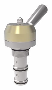 3CP2 Series 2-Way 2-Position Pull-To-Open Manual Valve, 1.50 mm Orifice, 4.00 GPM 
