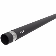 Wire Inserted Suction SAE 100R4 Black Hose, 2.00 Inch ID, Up to 100.00 PSI