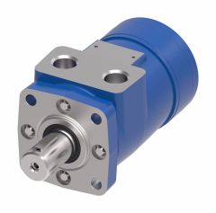 H Series Geroter Motor, 9.70 cu in/rev, 4 Bolt Mounting Flange, 1 in. Straight Keyed Shaft, 1/2 NPT Ports, Compact yet powerful|Extended bearing life|Increased shaft seal
