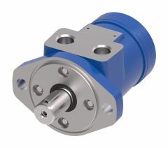 H Series Geroter Motor, 3.60 cu in/rev, 2 Bolt Mounting Flange, 1 in. Straight Keyed Shaft, 1/2 NPT Ports, Compact yet powerful|Extended bearing life|Increased shaft seal