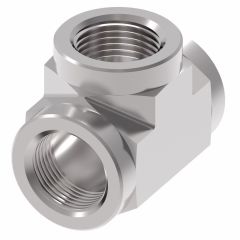 Steel Adapter, 1-1/4-11-1/2 Female NPT Tee