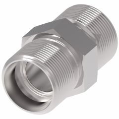 Steel Adapter, 7/8-14 Male JIC 37 deg Flare To 3/4-16 Male JIC 37 deg Flare, Straight