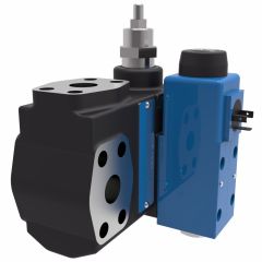 C-175 Series Panel Mount Direct-Acting Relief Valve, 1500-3000 PSI Adjustment Range