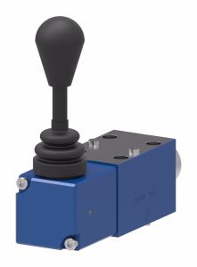 DG17V-3 Series Subplate/Manifold Mount NFPA Size D03 Manual Valve, 4-way 3-position, Spring Centered, In Center, P Blocked, A & B to Tank