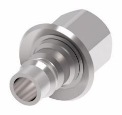 FD69 Series Arc Latch High Pressure Water Blast Quick Disconnect, Male Half, -08 Coupling, 1/2-14 Female NPT