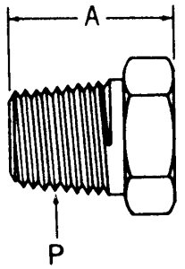 Steel Male NPT Hex Plugs
