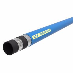 AQP Hi-Impulse Double Wire Braid Blue SAE 100R2AT Hose, 0.75 Inch ID, Up To 3000.00 PSI