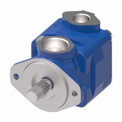 V20 Series Vane Pump, 09 Ring Size, 3/4 straight Keyed Shaft, SAE Ports, Outlet Opposite Inlet, CW Rotation
