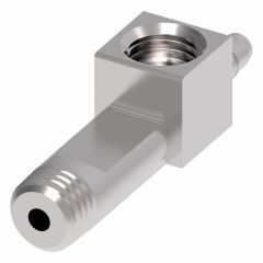 Steel Adapter, 3/4-16 Female JIC 37 deg Flare Swivel Branch To 3/4-16 Male JIC 37 deg Flare Run, Tee