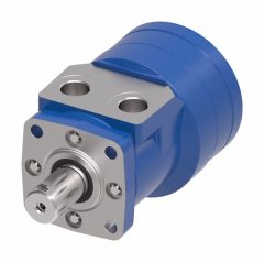 S Series Geroler Motor, 10.10 cu in/rev, 4 Bolt Mounting Flange, 1 in. Straight Keyed Shaft, 1/2 NPT Ports, Compact yet powerful|Extended bearing life|Increased shaft seal