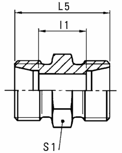 Steel Metric Flareless Unions