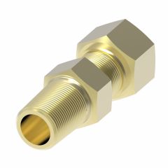 Danfoss / Eaton Weatherhead 681X6X8 Male Connector 1/2-14 Line/Hose/Tube Male MPT Brass