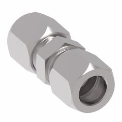 7000 Series Ermeto Steel Flareless Fitting, 0.75 Inch Tube OD Small Hex Union