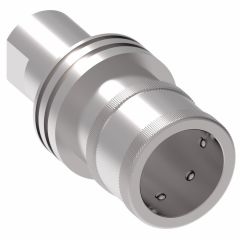 FD72 Series Connect Under Pressure Hydraulic Farm Quick Disconnect, Female Half, -10 Coupling, 1/2-14 Female NPT