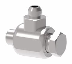 FS65 Series Standard Duty Balanced Pressure Swivel Joint, 3/8-18 NPSM Female Pipe Swivel Casing Thread To 3/8-18 Male Pipe Sleeve Thread