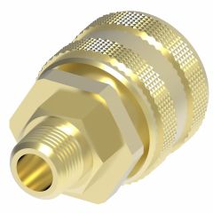 Danfoss / Eaton Hansen and Gromelle GR603 Socket Brass 1/4-18 IN NPTF Male 1/4 IN Body Size