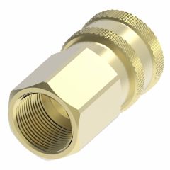 Cplng, ST SERIESFEMALE, BRASS